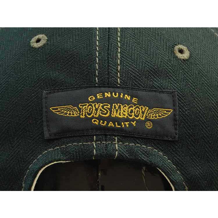 TOYS McCOY（トイズマッコイ） コットン ヘリンボーン キャップ “TOYS