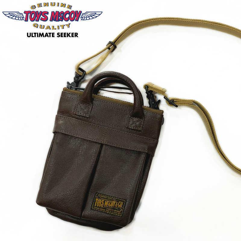 トイズマッコイ TOYS McCOY レザーヘルメットバッグミニ LEATHER HELMET BAG MINI TMA2121