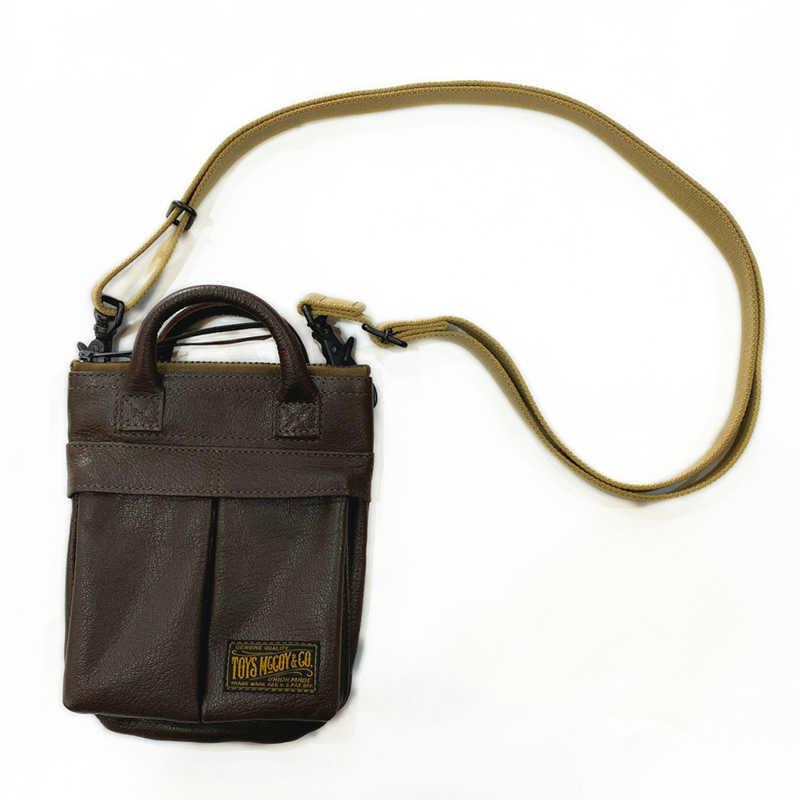 トイズマッコイ TOYS McCOY レザーヘルメットバッグミニ LEATHER HELMET BAG MINI TMA2121