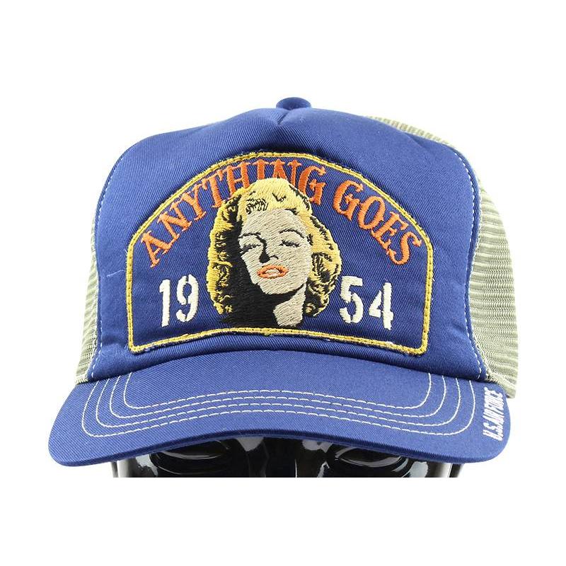 TOY'S McCOY トイズマッコイ CAP キャップ 帽子 ワーナーコラボ TOYS McCOY トイズマッコイ メッシュ キャップ マリリン