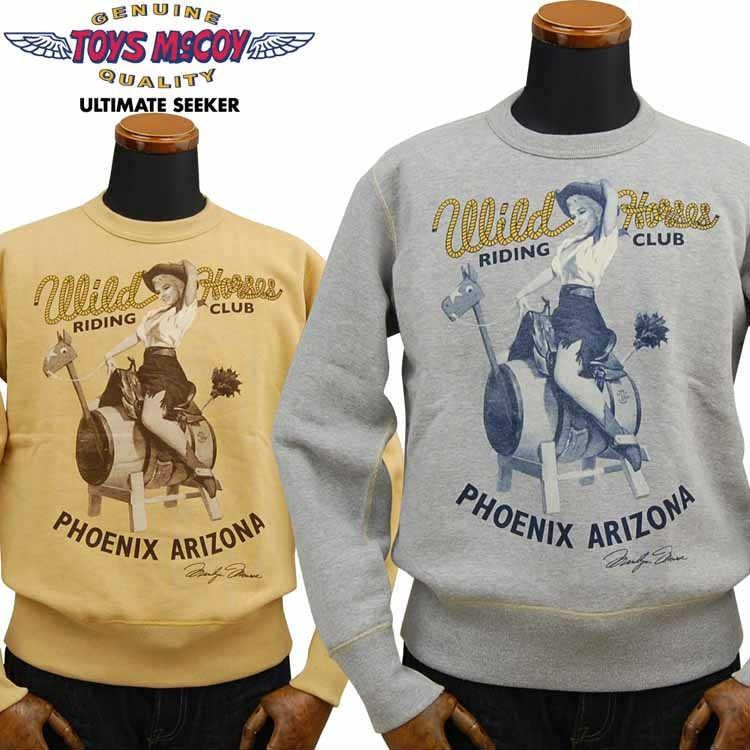 TOYS McCOY トイズマッコイ フラットシーマスウェットシャツ TOYS McCOY トイズマッコイ フラットシーマスウェットシャツ