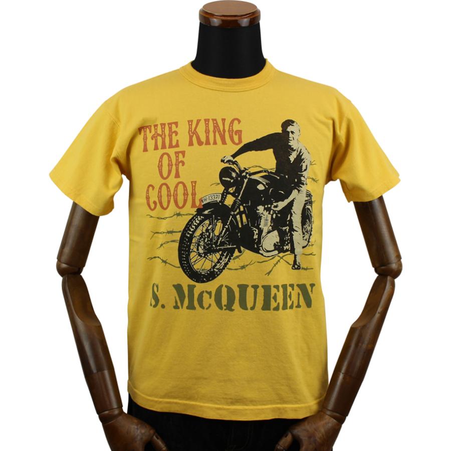 トイズマッコイ スティーブ・マクィーン Tシャツ " BARBED-WIRE " TMC2306 / TOYS McCOY S. McQUEEN TEE " BARBED-WIRE "｜amekajishop-klax-on｜07