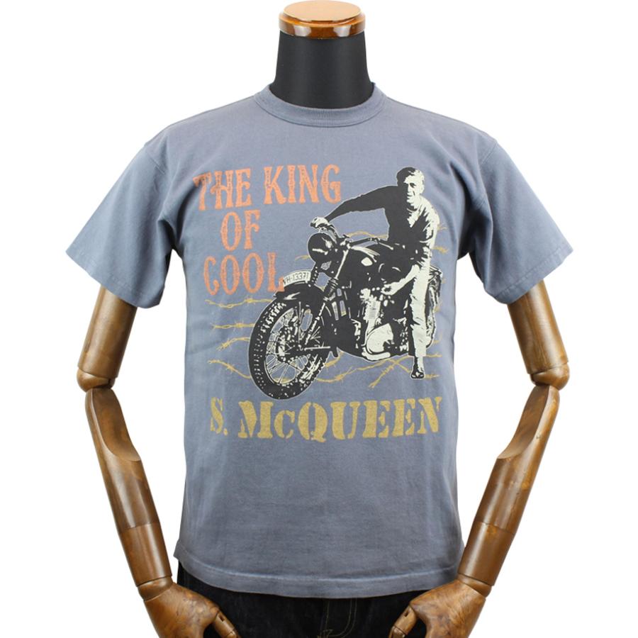 トイズマッコイ スティーブ・マクィーン Tシャツ " BARBED-WIRE " TMC2306 / TOYS McCOY S. McQUEEN TEE " BARBED-WIRE "｜amekajishop-klax-on｜09