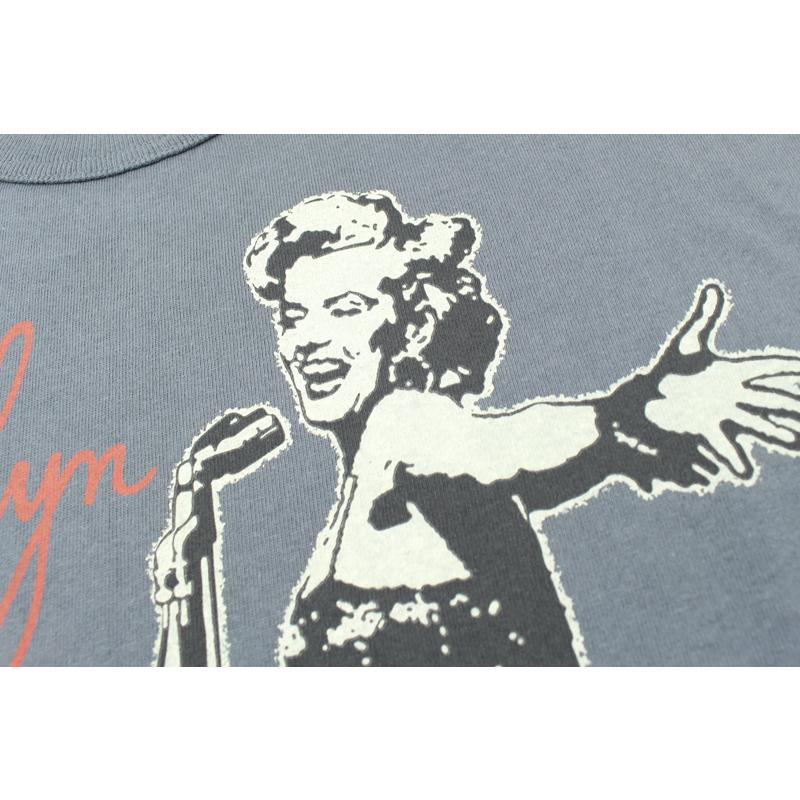 トイズマッコイ マリリン・モンロー Tシャツ " BULLDOZER BOWL " TMC2309 / TOYS McCOY MARILYN MONROE TEE " BULLDOZER BOWL "｜amekajishop-klax-on｜08