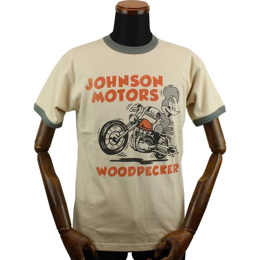 トイズマッコイ ウッディーウッドペッカー Tシャツ " JOHNSON MOTORS " TMC2349 / TOYS McCOY WOODY WOODPECKER TEE " JOHNSON MOTORS "｜amekajishop-klax-on｜07