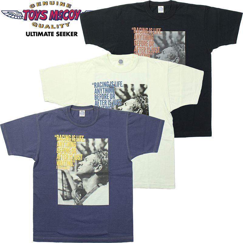 TOYS McCOY トイズマッコイ スティーブ・マックイーン Tシャツ