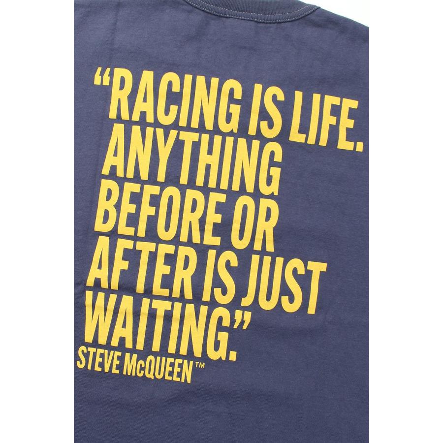 新品未使用TOYS McCOY（トイズマッコイ）“RACING IS LIFE” TOYS McCOY トイズマッコイ スティーブ・マックイーン Tシャツ