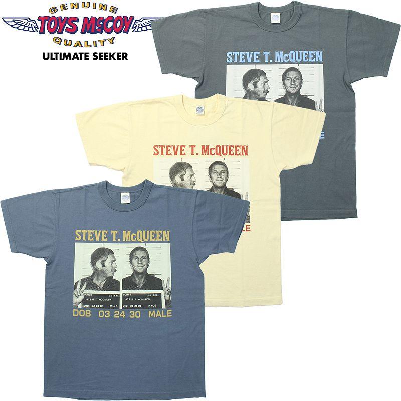 TOYS McCOY トイズマッコイ スティーブ・マックイーン Tシャツ TOYS McCOY トイズマッコイ スティーブ・マックイーン Tシャツ