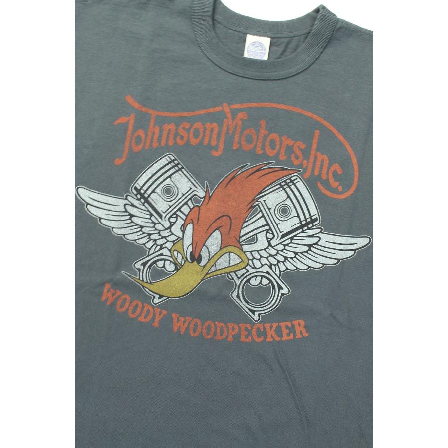 トイズマッコイ Tシャツ ウッディーウッドペッカー 半袖 Tシャツ " JOHNSON MOTORS " TMC2406 / TOYS McCOY WOODY WOODPECKER TEE " JOHNSON MOTORS "｜amekajishop-klax-on｜09