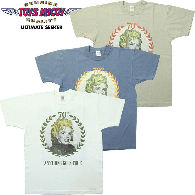 TOYS McCOY（トイズマッコイ） マリリン・モンロー 半袖 Tシャツ