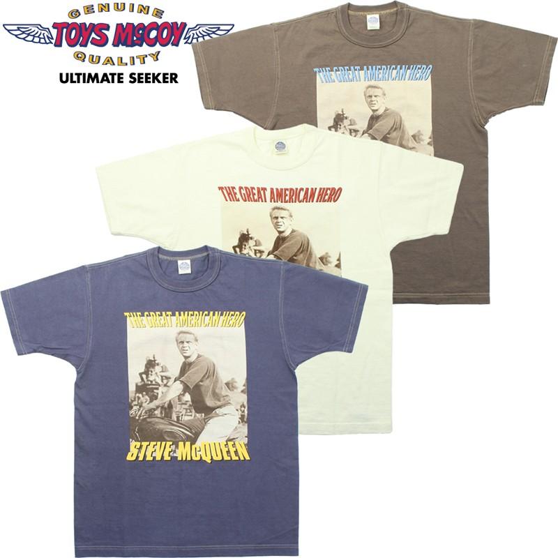 TOYS McCOY（トイズマッコイ） スティーブ・マックイーン Tシャツ