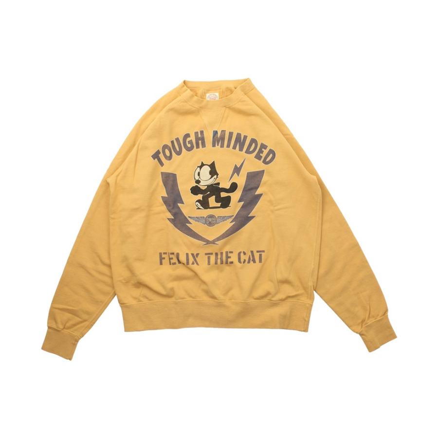 トイズマッコイ スウェット TOYS McCOY(トイズマッコイ) 後染めラグランスリーブスウェット