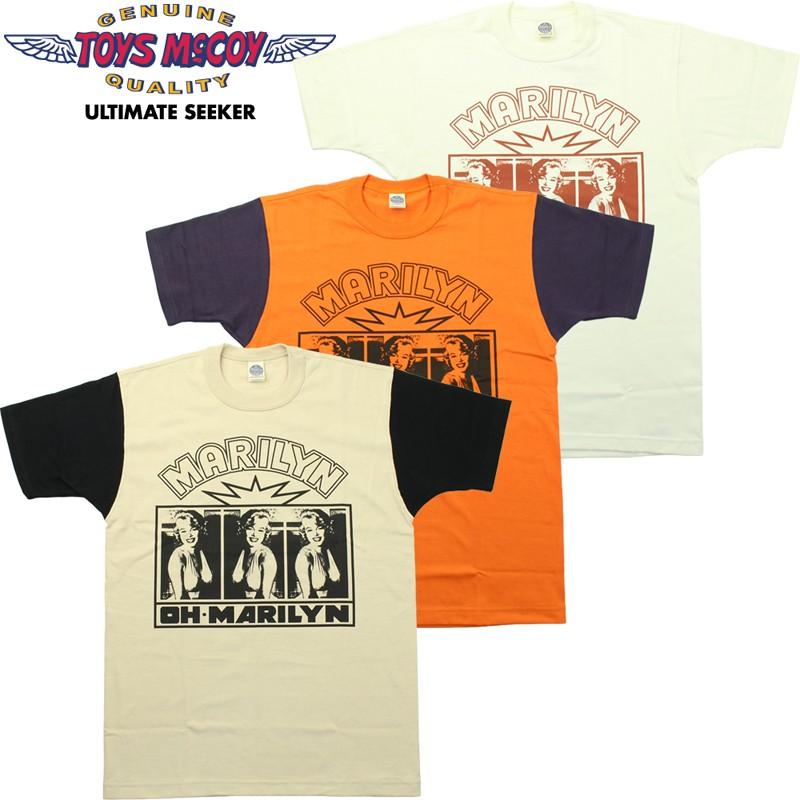 TOYS McCOY（トイズマッコイ） マリリン・モンロー 半袖 Tシャツ 