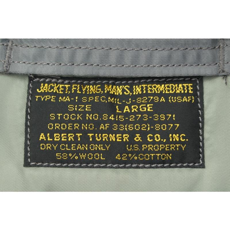 TOYS McCOY トイズマッコイ TYPE MA-1 ALBERT TURNER MIL-J