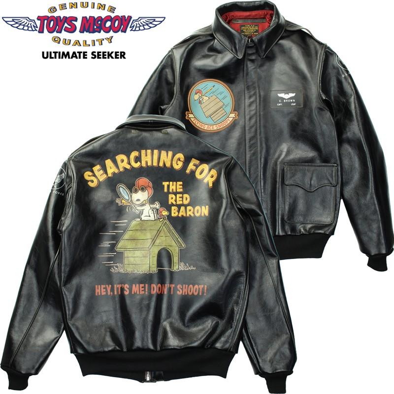 TOYS McCOY トイズマッコイ TYPE A-2 RWA BLACK VER. SNOOPY