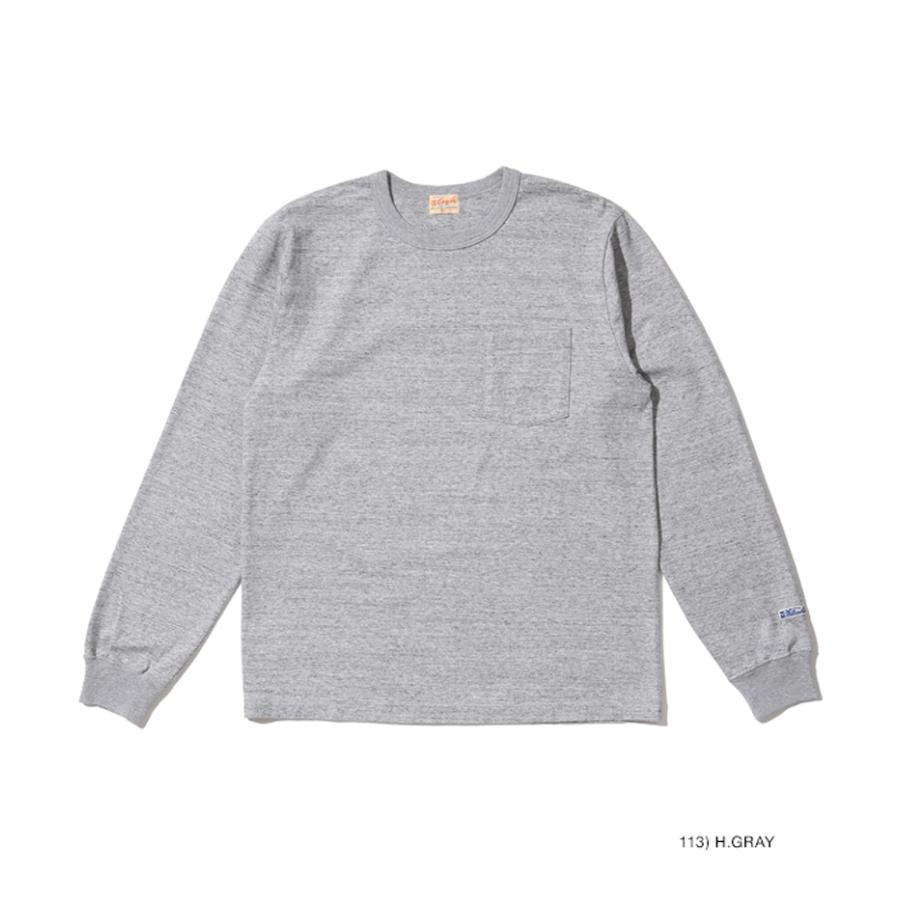 ホワイツビル ロング スリーブ ポケット付き Tシャツ WV68849 / WHITESVILLE LONG SLEEVE POCKET T-SHIRT｜amekajishop-klax-on｜11