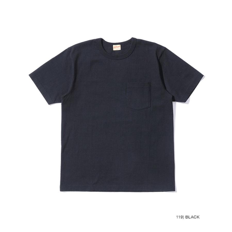 ホワイツビル 14/- ポケット付き Tシャツ WV78932 / WHITESVILLE 14/- SHORT SLEEVE POCKET T-SHIRT｜amekajishop-klax-on｜18