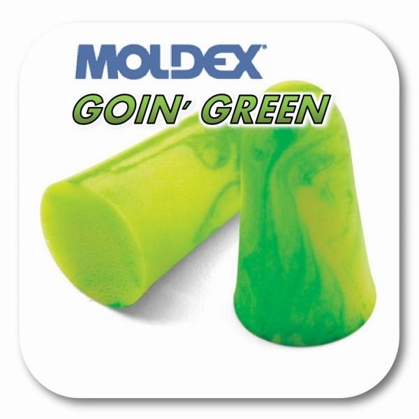 1000円以上送料無料 MOLDEX GOIN#039; GREEN モルデックス 耳栓 格安 価格でご提供いたします 百貨店 ゴーイングリーン 耳せん 1ペア