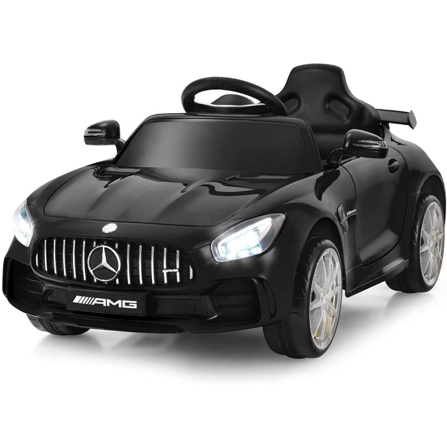 Costzon ライドオンカー 子供用車から運転 ライドオンカー 12vライセンス取得 メルセデスベンツ Gtr 乗用玩具一般 子供用車から運転 バッテリー駆動電動車両 リモコン付き 音楽 ライト サリーズ