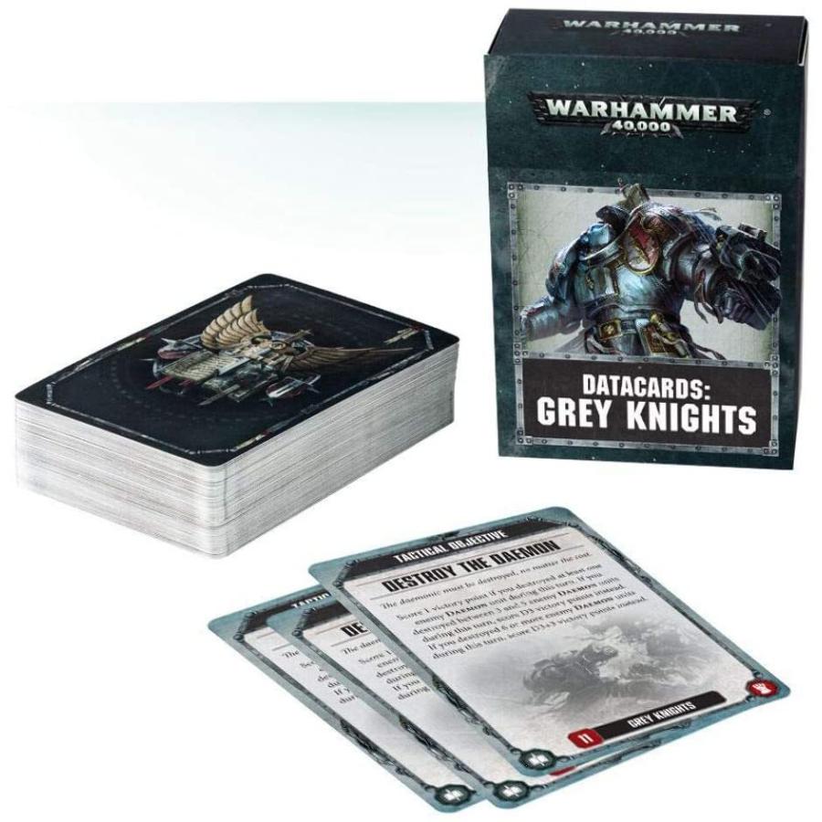 最安値 40k Warhammer Grey Datacards Knight その他
