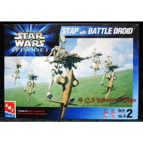 Star Wars Battle Droid & Stapp 1/12 Scale Plastic Model 