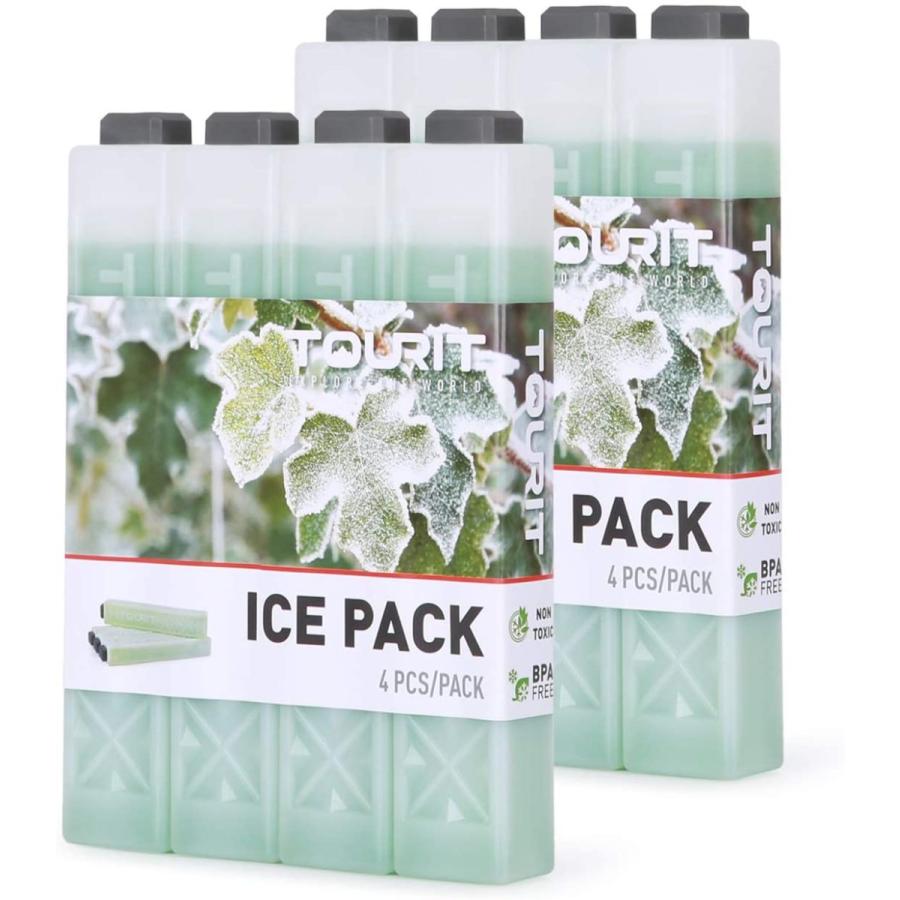 低価格の 倍速凍結 保冷剤 Tourit トウリト 長細いからスリム型 4 8 12個セット お弁当 緑 8個 積立可能 各種サイズ 買い物に アウトドア クーラーボックス Www Theopengate Org Il