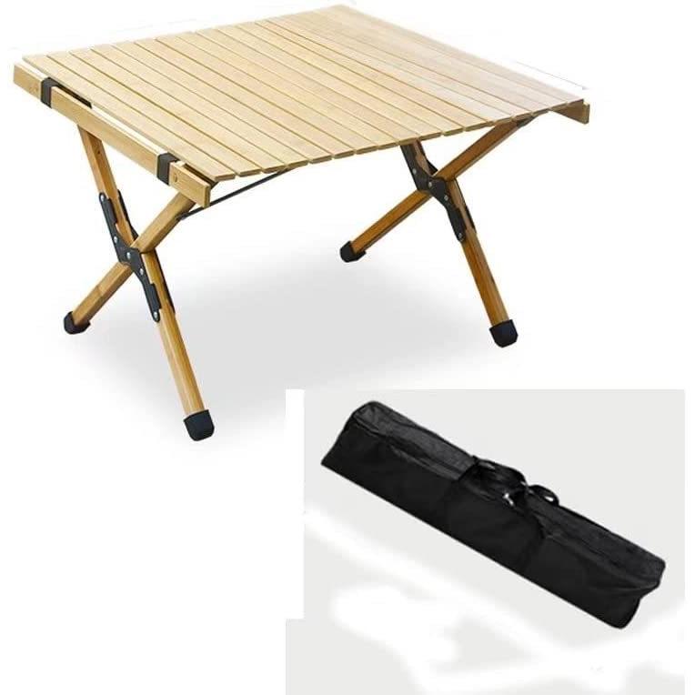 売れ筋 ロールトップテーブル アウトドア用折りたたみ式テーブル 木製 キャンプ用 ウッドテーブル アウトドアテーブル Sohojapanesedining Com