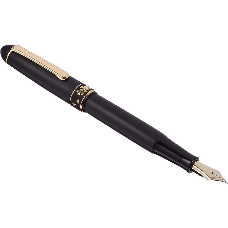 高い素材プラチナ万年筆 万年筆 #3776肥後象嵌 中字 サクラ PTB-30000Z