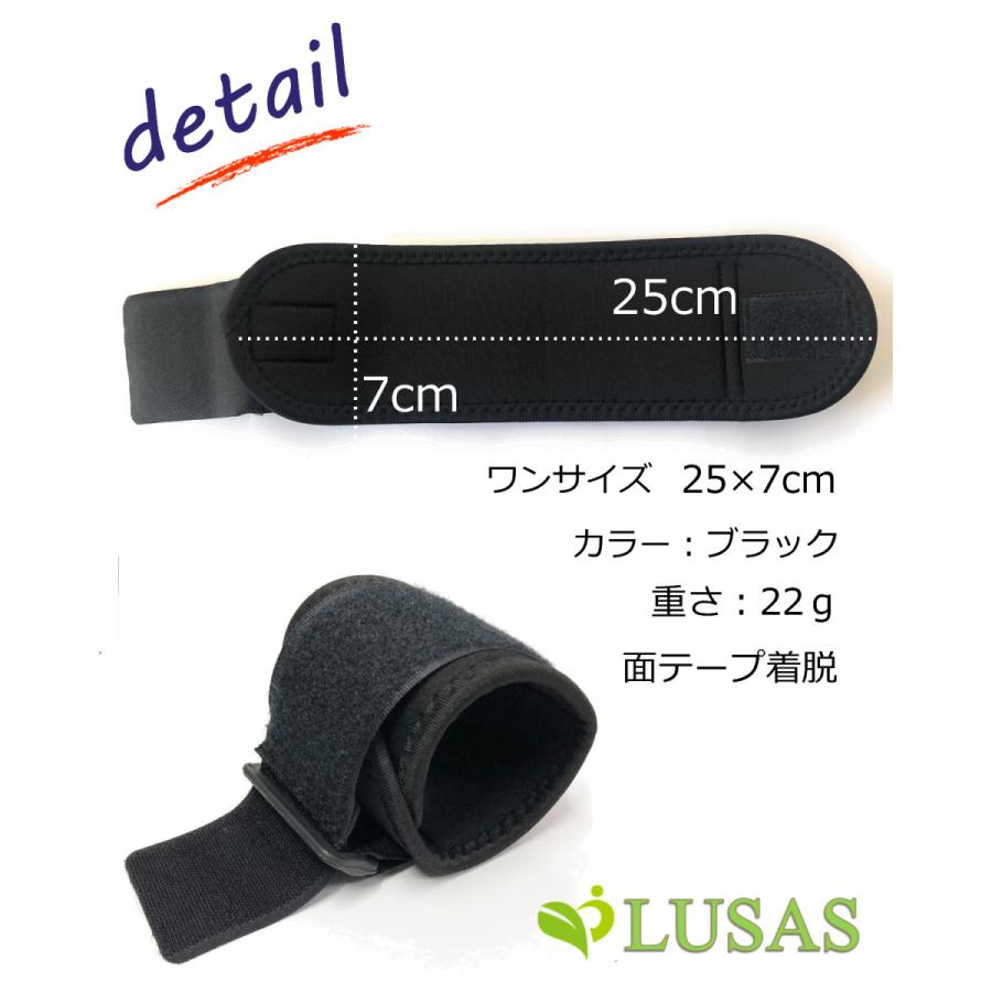 LUSAS 手首サポーター 2枚組 左右セット 手首用 サポーター 2重加圧で