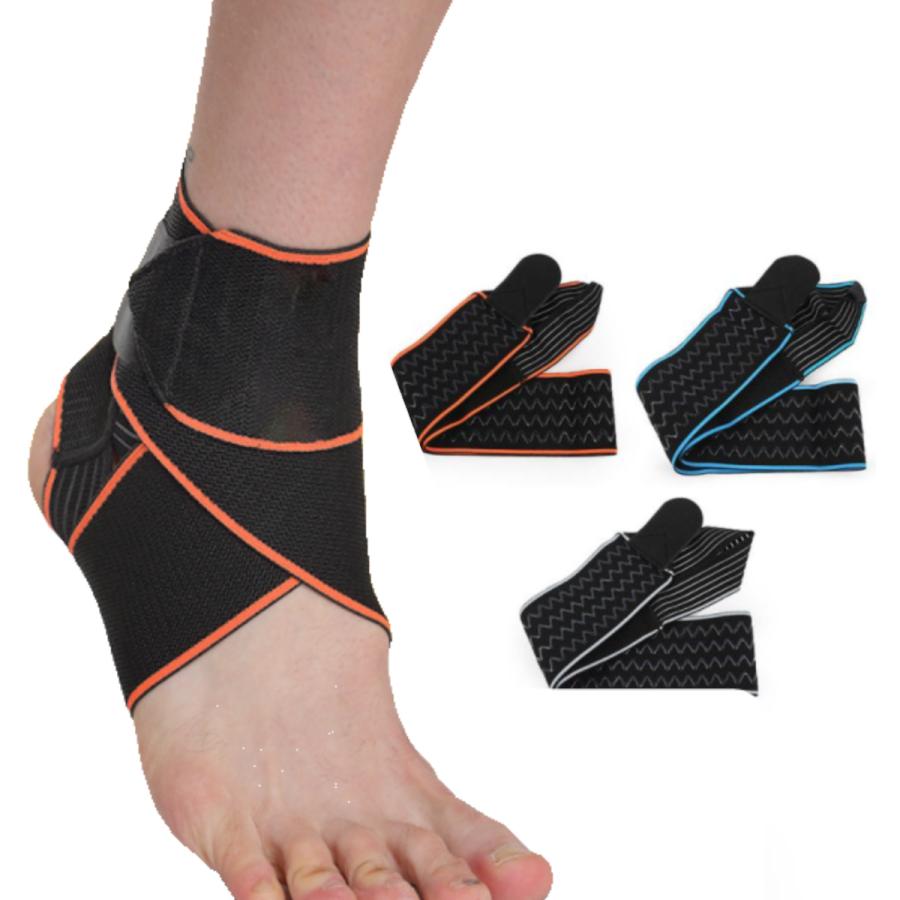 足首サポーター 捻挫 固定 フリーサポーター 足首 サポーター バンテージ 滑り止め加工 シリコン フリーサイズ Al アメニティライフ 通販 Yahoo ショッピング
