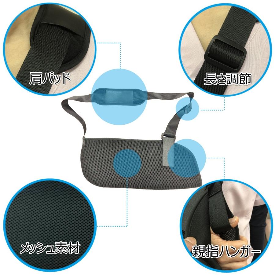 アームホルダー アームリーダー 腕つり用サポーター 三角巾 骨折 脱臼 ギプス フリーサイズ 左右兼用 Pk07ms041x アメニティライフ 通販 Yahoo ショッピング