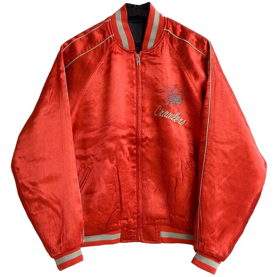BACK STREET CRAWLER トランプダイス柄 スカジャン Mサイズ BACK STREET CRAWLER トランプダイス柄 スカジャン Mサイズ