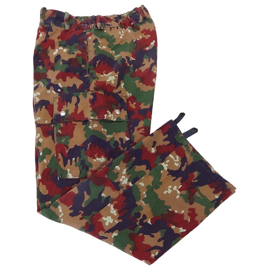 スイス軍M-83アルペンカモパンツ(78cm) : アメリカのカジュアル