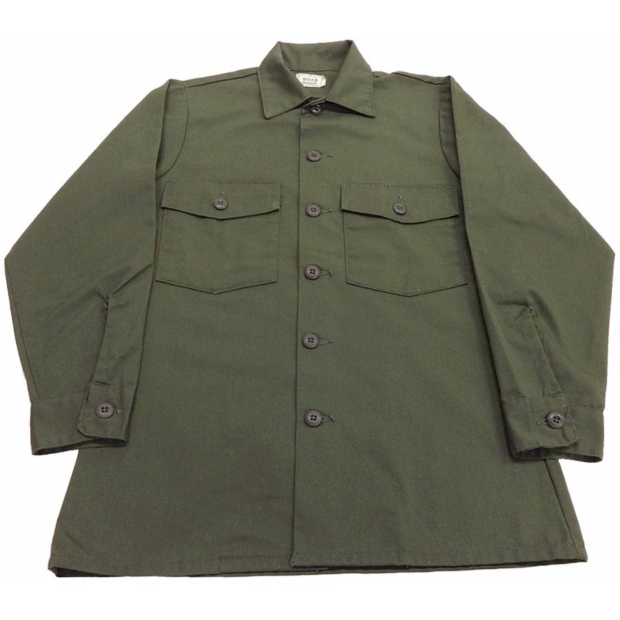 US ARMY OG-507 ユーティリティシャツ(USED) 3 : アメリカのカジュアル 