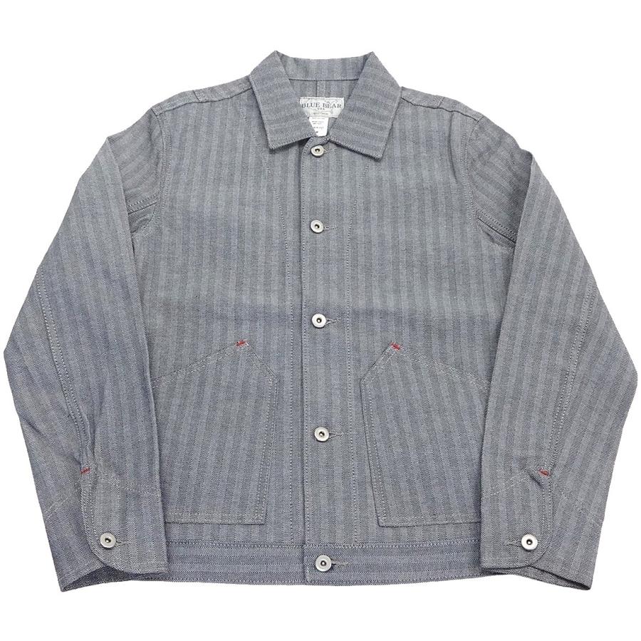 BLUE BEAR HERRINGBORN COVERALL JACKET(ブルーベアーヘリンボン
