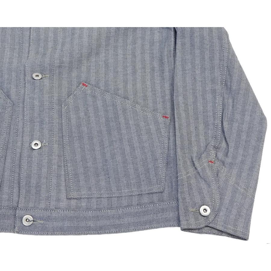 BLUE BEAR HERRINGBORN COVERALL JACKET(ブルーベアーヘリンボン