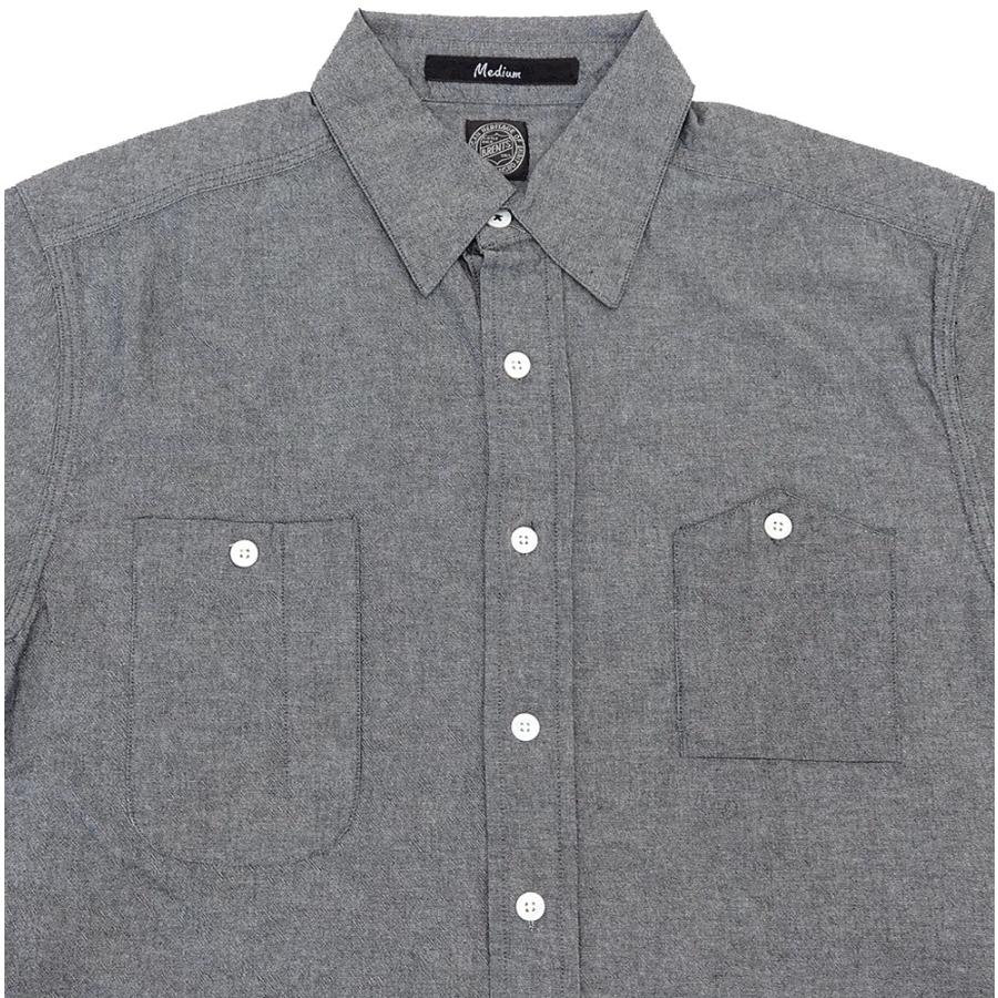 BRENTS BRENTS CHAMBRAY LS WORK SHIRTS(ブレンツシャンブレー長袖