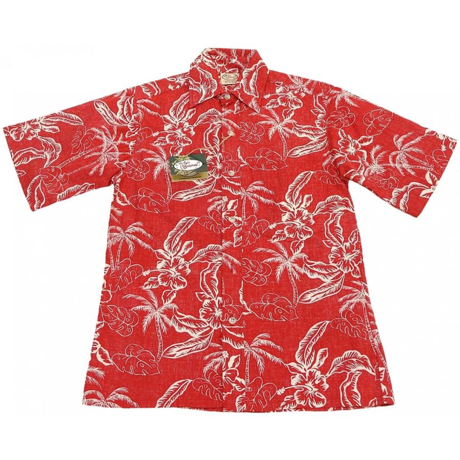 GO BAREFOOT（ゴーベアフット） GO BAREFOOT PALM HAWAIIAN SHIRT(ゴー 