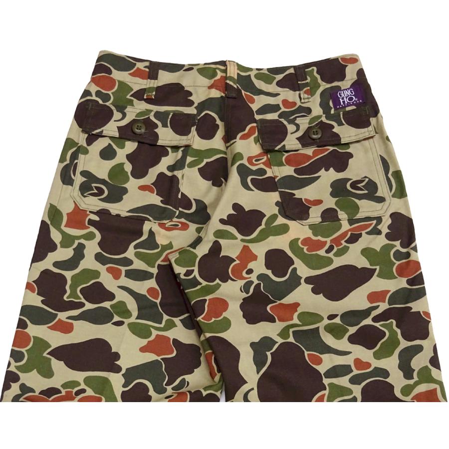 GUNG HO(ファッション) HO CAMOUFLAGE BUSH PANTS(ガンホー GUNG HO(ファッション) HO CAMOUFLAGE BUSH PANTS(ガンホー