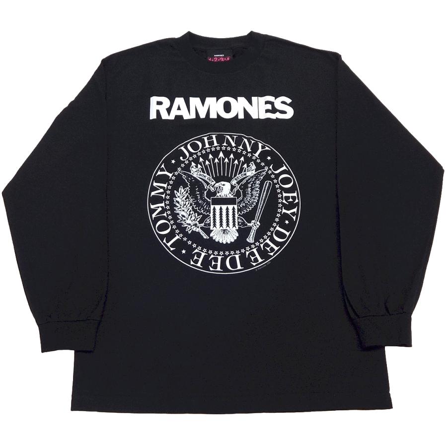 RAMONES 長袖Tシャツ(1990) RAMONES ROCK BAND LS TEE(ラモーンズロックバンド長袖Tシャツ
