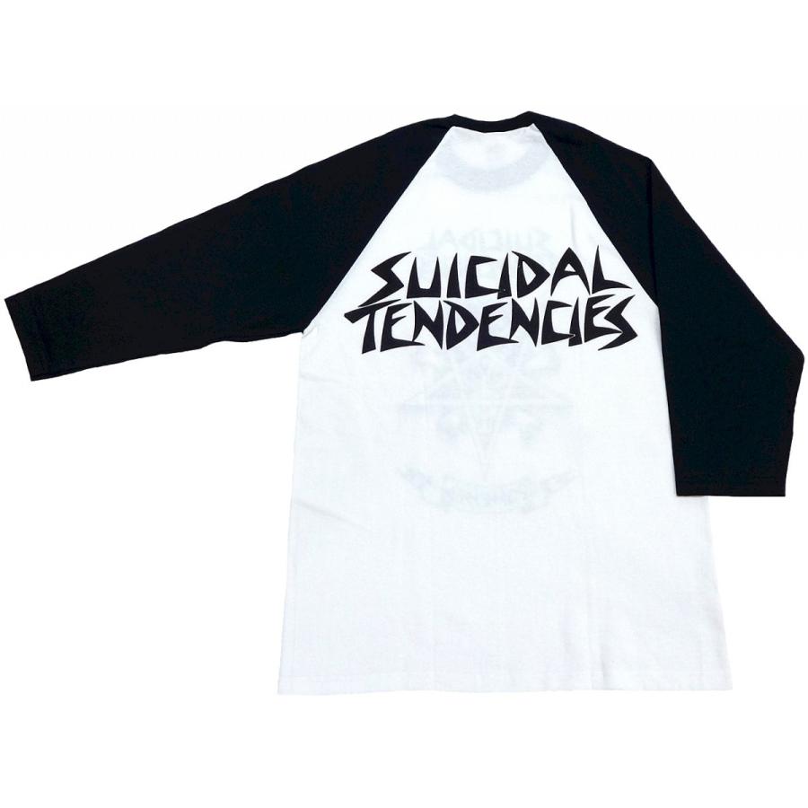 SUICIDAL TENDENCIES x CHAMPION 七部丈 Tシャツ SUICIDAL TENDENCIES 3/4 SLEEVE TEE(スイサイダル七分袖Tシャツ