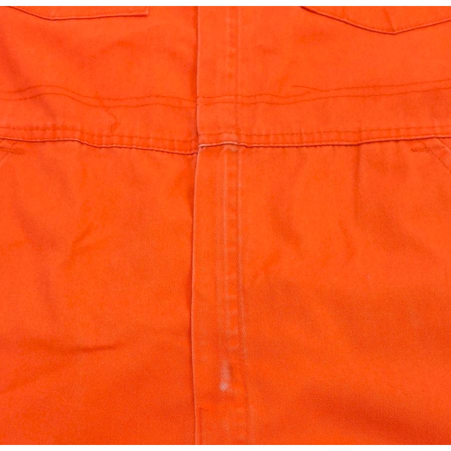 USED COVERALL オレンジ38インチ (2)｜america-casual｜03