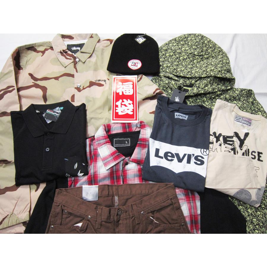 正本販売中 メンズ Stussy ステューシーのジャケットとパーカーの入った豪華福袋 8点 8点中2点がステューシー セット トップスは全てlサイズ セール 激安オンライン Www Soygoogleable Com