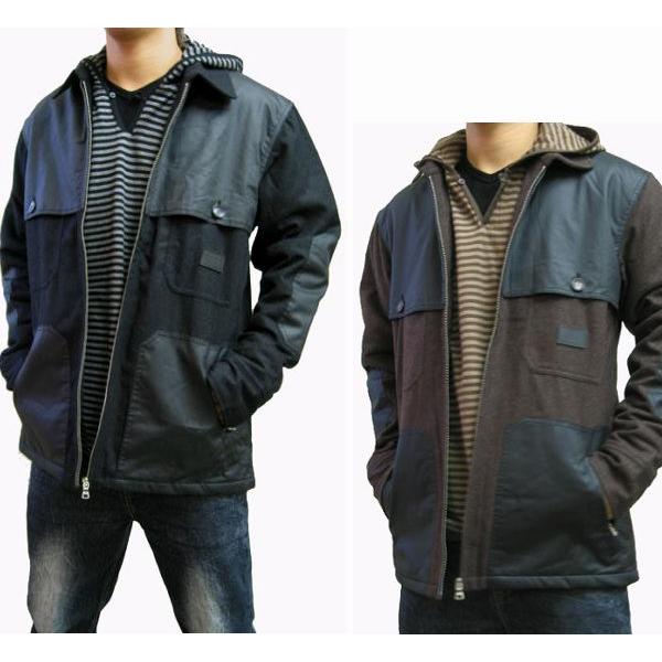 22年激安 Freshjive フレッシュジャイブ 内側キルティングのウールジャケット ジャケット 土日祝日は除く 13時までの注文は当日発送 Solidarity ウールジャケット メンズ カジュアル ジャンパー ブルゾン コート アウター Www Ntsshowroom Com