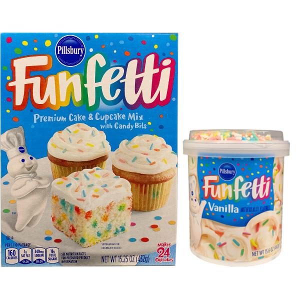 おやつタイムをカラフルに！ Pillsbury ピルスベリー ケーキミックス