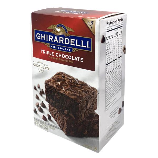 Ghirardelli ギラデリ トリプル チョコレート プレミアム ブラウニー ミックス 3.4kg｜americado-shop