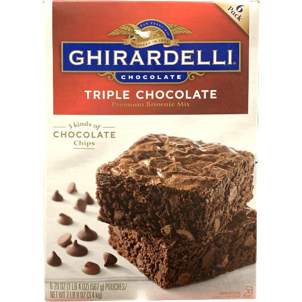 Ghirardelli ギラデリ トリプル チョコレート プレミアム ブラウニー ミックス 3.4kg｜americado-shop｜03