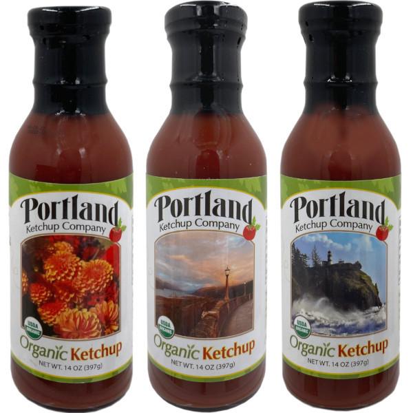 USA ポートランド産のオールオーガニック！Portlandia Foods ポートランドケチャップ 3本セット