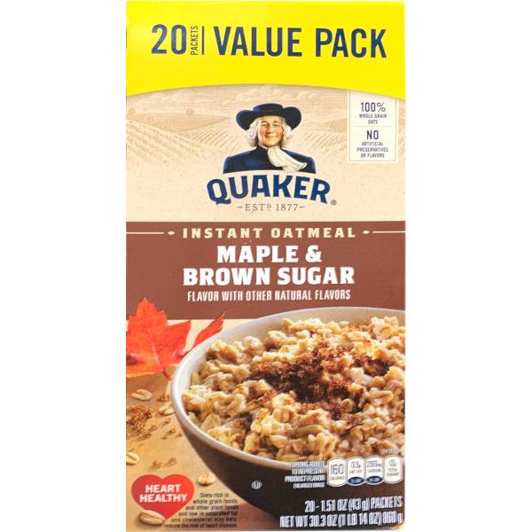 アメリカの代表的な朝食！ Quaker クエーカー インスタント