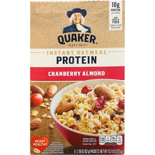 プロテイン入りのオートミール 4種類が楽しめます! Quaker プロテイン入りのオートミール 4種類が楽しめます! Quaker